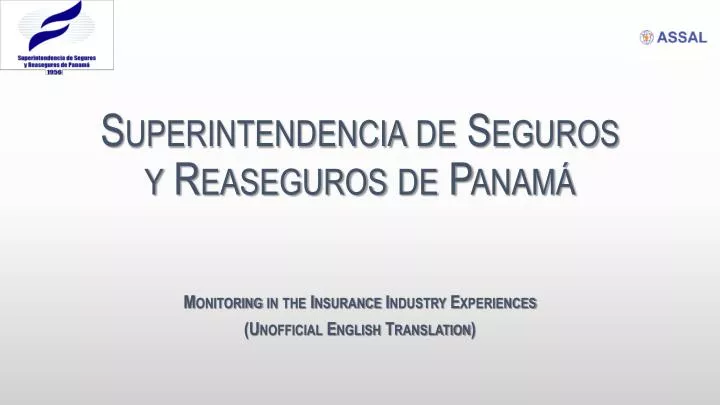 superintendencia de seguros y reaseguros de panam