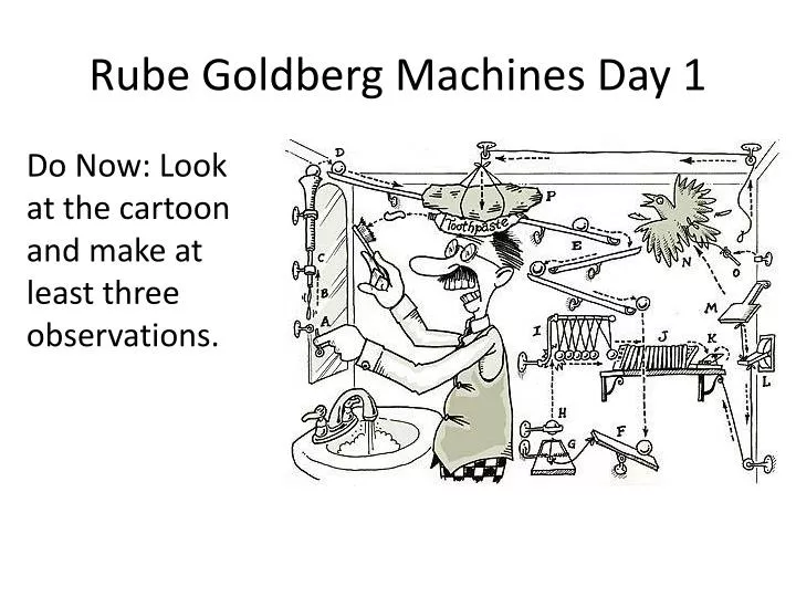 rube goldberg machines day 1