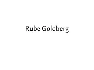 rube goldberg