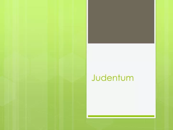 judentum
