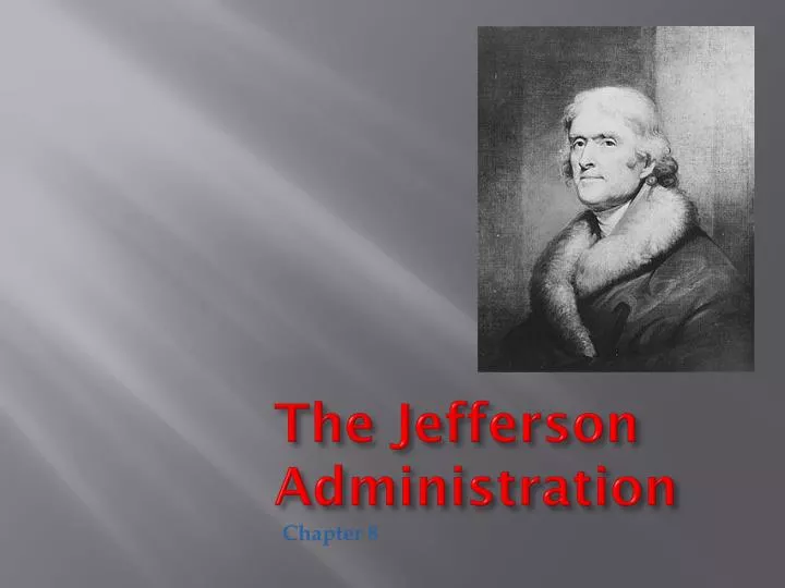 the jefferson administration