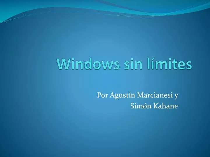 windows sin l mites