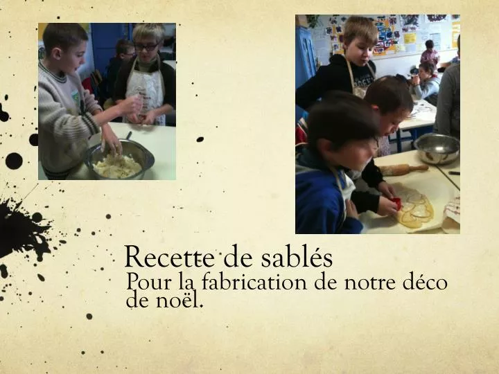 recette de sabl s