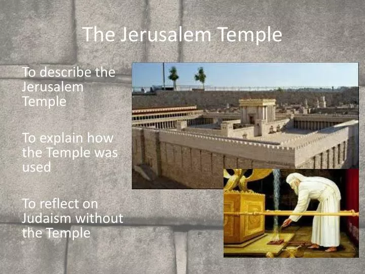 the jerusalem temple
