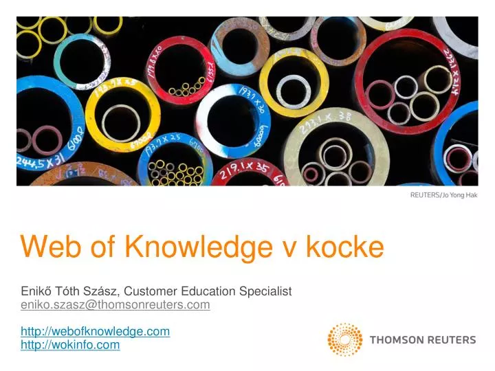 web of knowledge v kocke