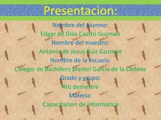presentacion