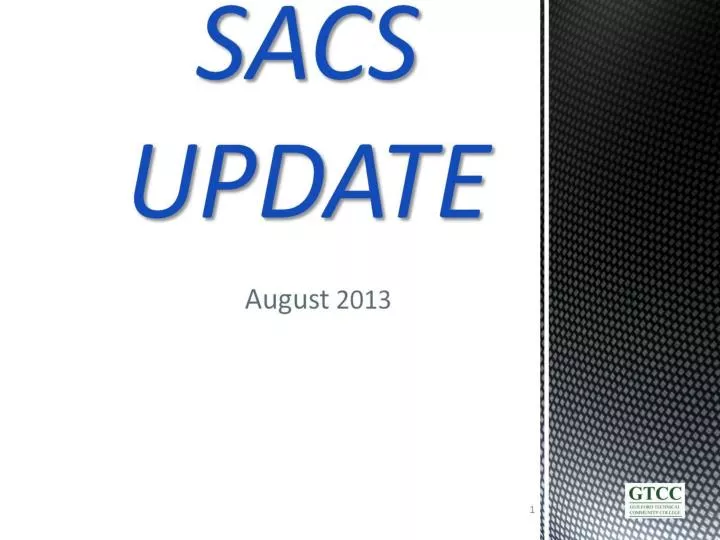 sacs update