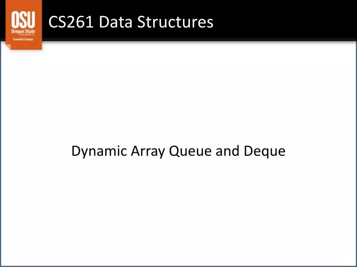 cs261 data structures