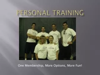 Personal Training