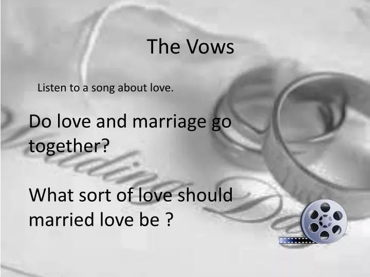 the vows