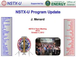 NSTX-U Program Update