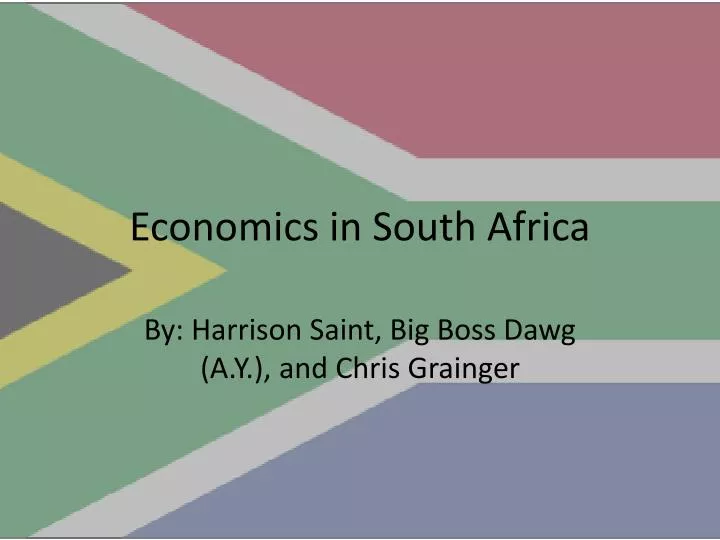 economics in south africa