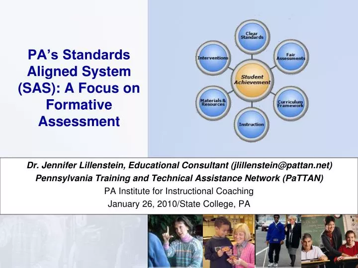 pa s standards aligned system sas a focus on formative assessment