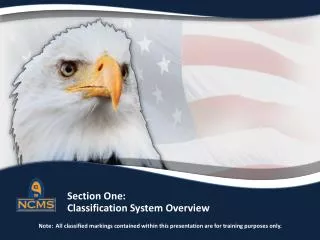 Security Classification System Overview Classified Information Defined