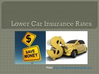 Lower Car Insurance Rates