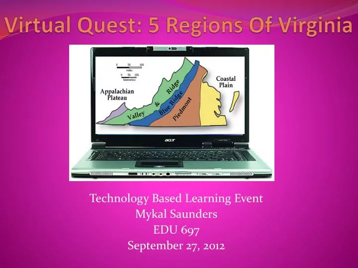 virtual quest 5 regions of virginia
