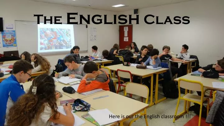 the english class
