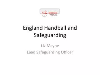 England Handball and Safeguarding