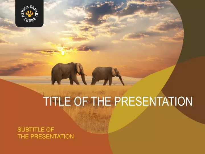 title of the presentation