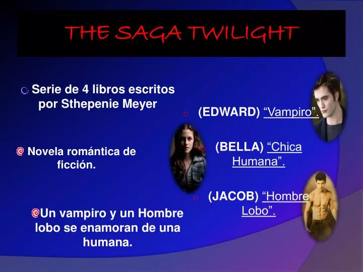 the saga twilight
