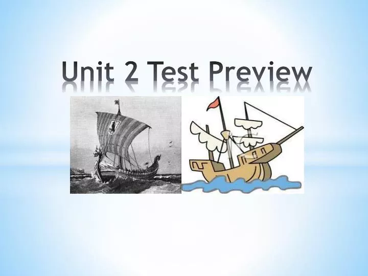 unit 2 test preview