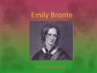 Emily Bronte