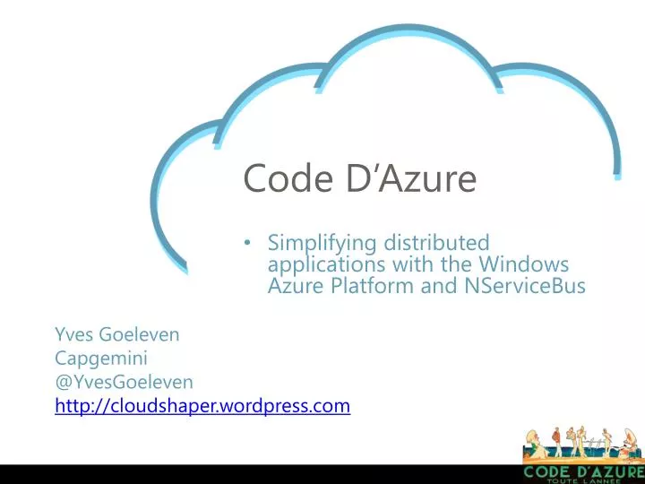 simplifying distributed applications with the windows azure platform and nservicebus