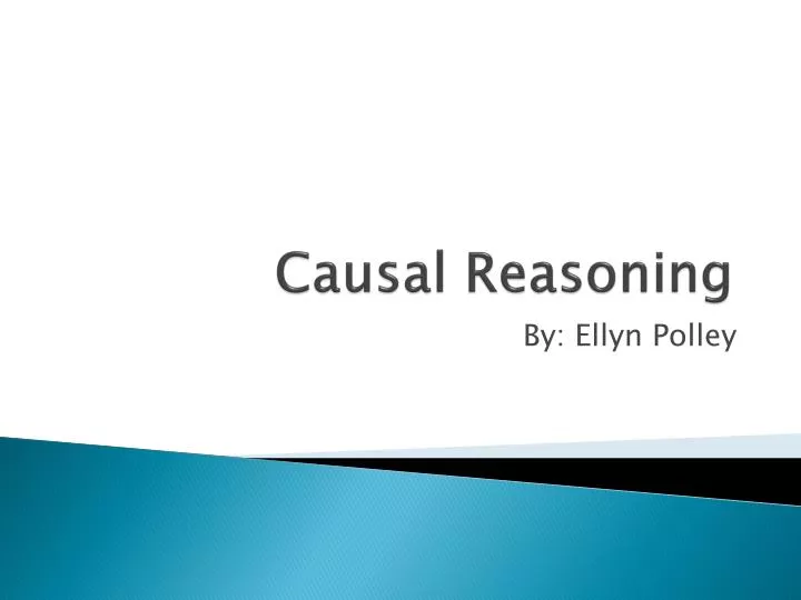causal reasoning