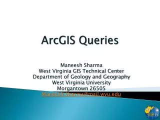 ArcGIS Queries