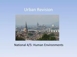 Urban Revision