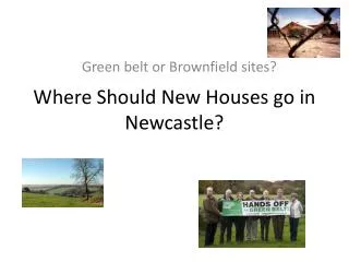 Where Should New Houses go in Newcastle?