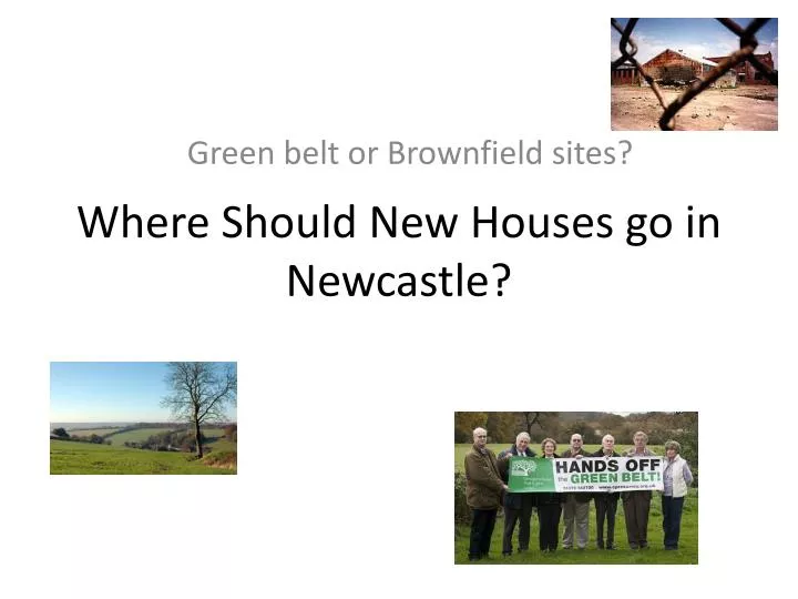 where should new houses go in newcastle