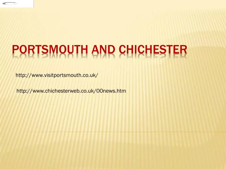 portsmouth and chichester