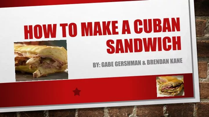 how to make a cuban sandwich