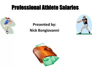 Professional Athlete Salaries