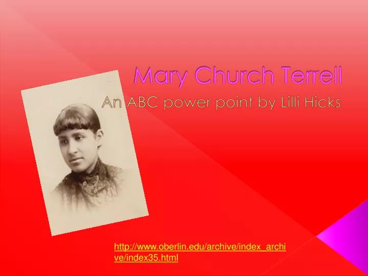 mary church terrell