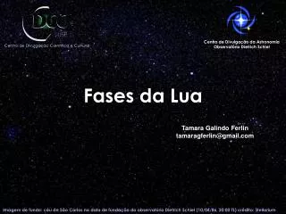 Fases da Lua