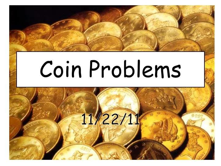 coin problems