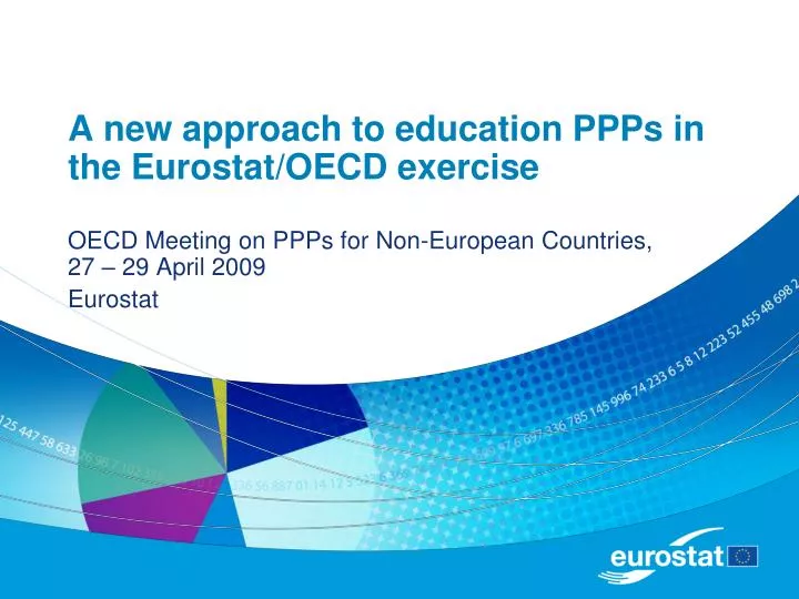 a new approach to education ppps in the eurostat oecd exercise