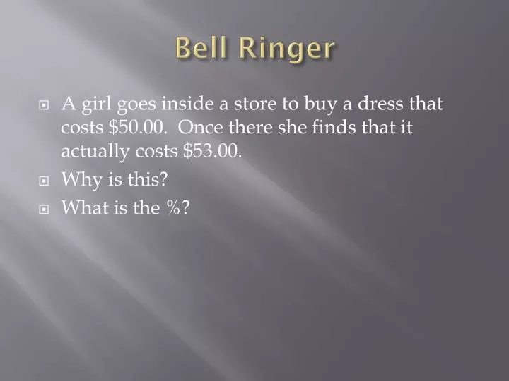 bell ringer