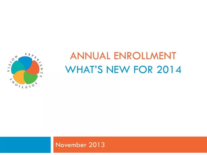 annual enrollment what s new for 2014