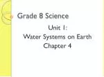 Grade 8 Science - slide 1
