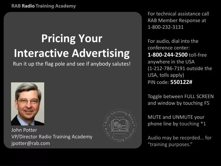 pricing your interactive advertising