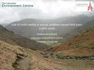 Use of multi-media in virtual, problem-based field trips: a pilot study