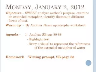 Monday, January 2, 2012