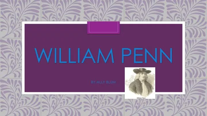 william penn