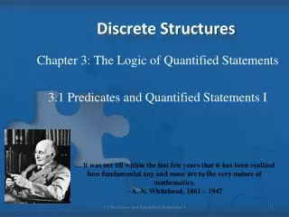 Discrete Structures