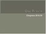 Quiz Review - slide 1