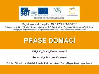 prase dom c