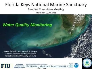 Florida Keys National Marine Sanctuary Steering Committee Meeting Marathon 2/20/2013